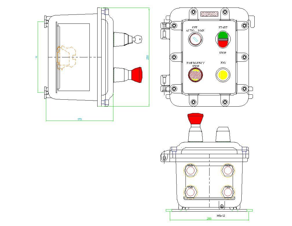 Flameproof (Explosion proof) Control Station Flameproof (Explosion proof) Control Station